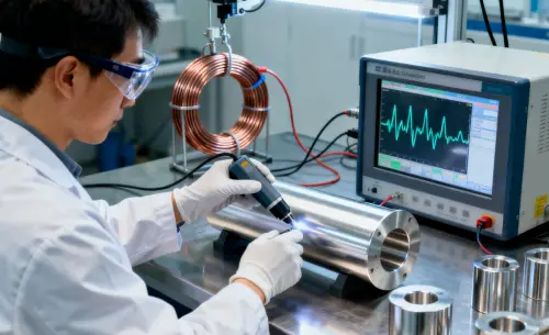 Eddy current testing of titanium alloys Eddy current testing of titanium alloys