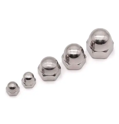 Tantalum Cap Nuts stock Tantalum Cap Nuts stock