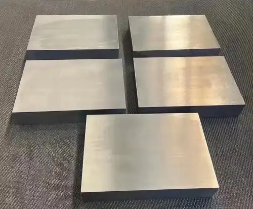 Titanium alloy plates in stock Titanium alloy plates in stock