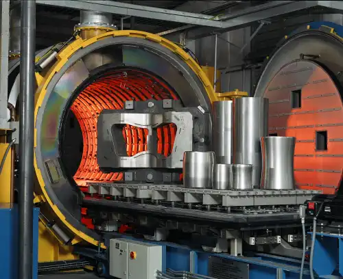 Titanium alloy heat treatment process