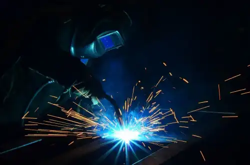 Titanium alloy welding process