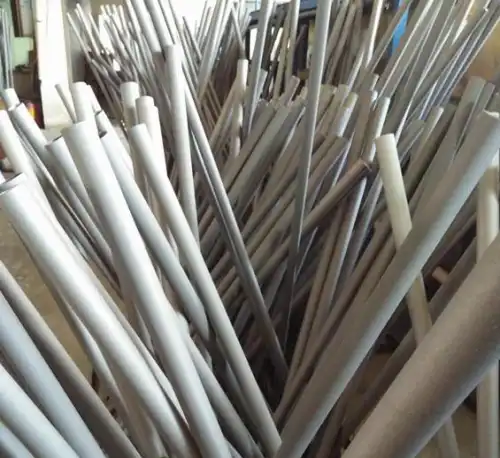 Platinum-coated titanium rod Platinum-coated titanium rod