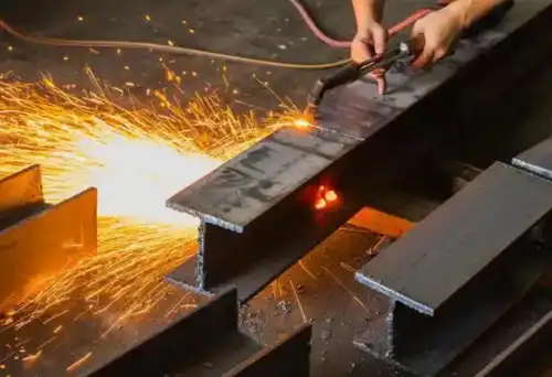 Steel plate cutting Steel plate cutting