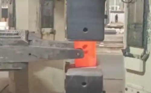 Titanium alloy hot extrusion process