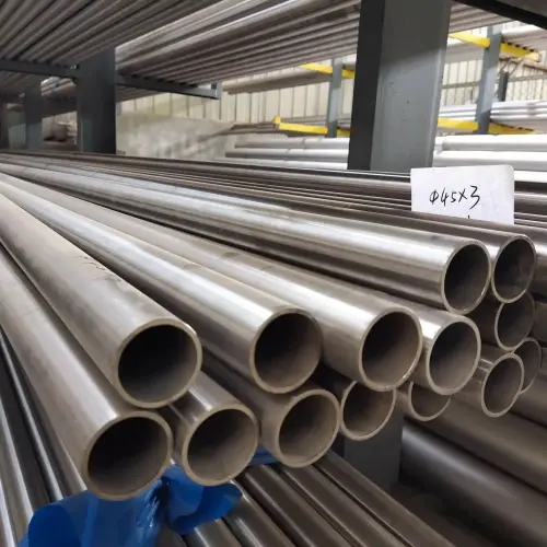 Corrosion resistant titanium tube