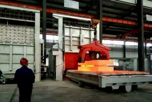 Titanium in the heating process Titanium in the heating process