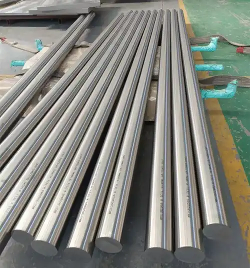 Corrosion resistant titanium rod