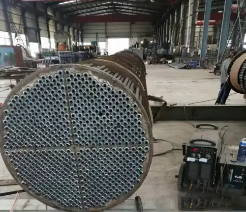 titanium tubes for heat exchangers