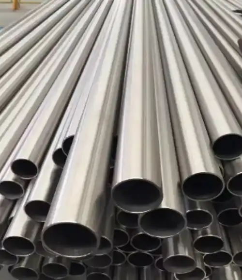 Thin wall titanium welded pipe Thin wall titanium welded pipe
