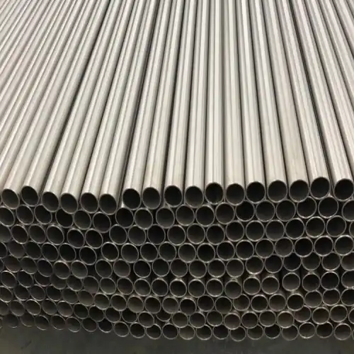 Corrosion-resistant seamless titanium tube