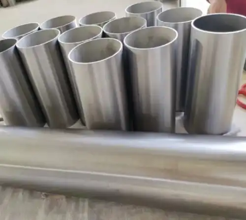 Manufacturer supplies seamless titanium tubes