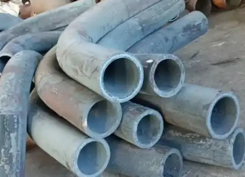 Large-diameter irregular bends