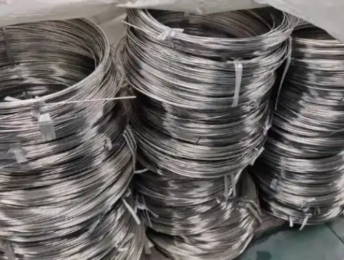 Titanium alloy welding wire